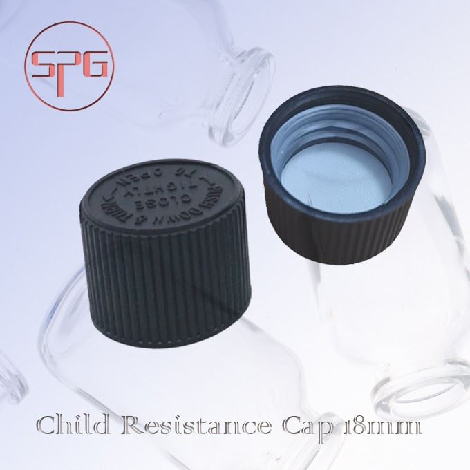 Plastic Child Resistant Cap